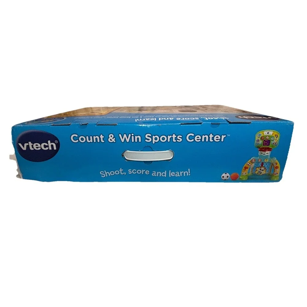 NIP VTech Count & Win Sports Center Basketball Soccer Activity Toy 12-36 Months